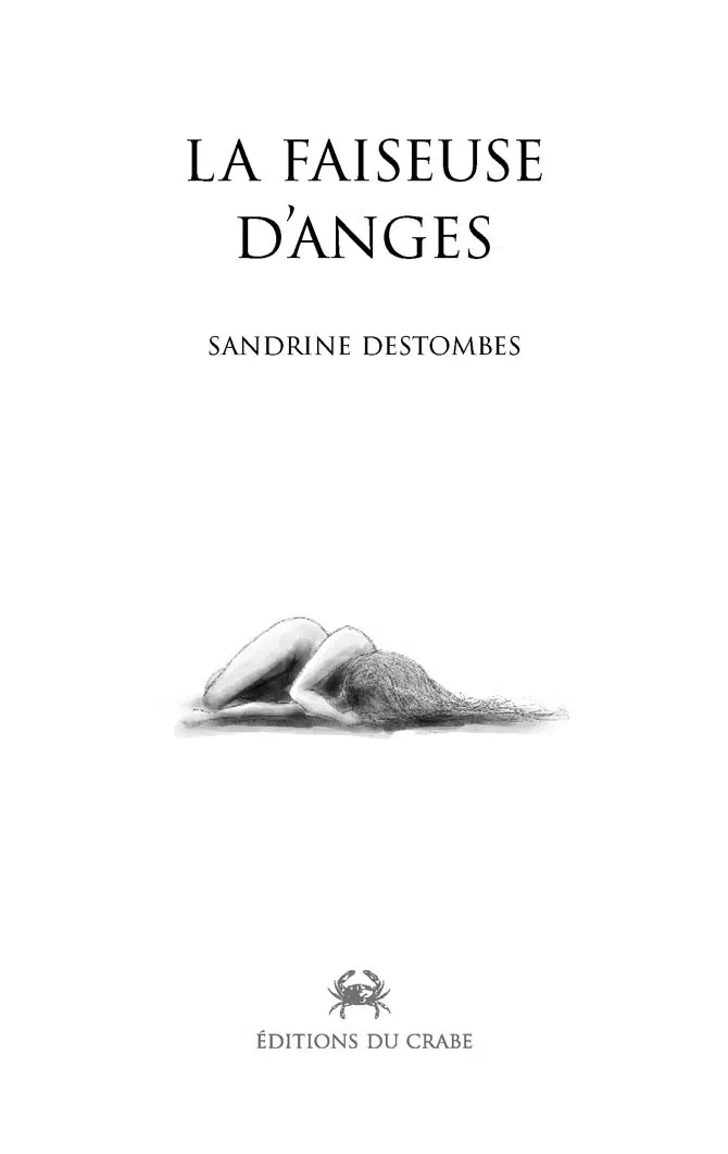 Couverture du roman de Sandrine Destombes, la Faiseuse d'Anges