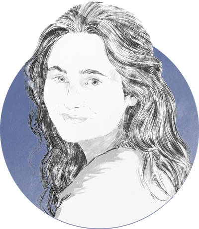 Portrait de Marine Grivet, auteur aux Editions du Crabe